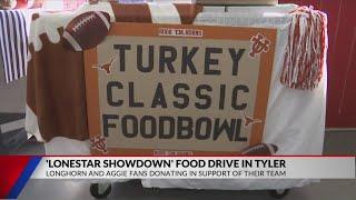 'Lone Star Showdown' food drive competition held in Tyler