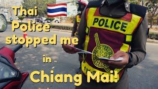 Samoeng Loop with Motorbike In Chiang Mai *troubles with the Thai Police*