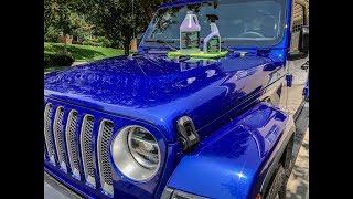 Ultimate Show Glow Detailer - Demo 2018 Jeep Wrangler Ocean Blue Metallic