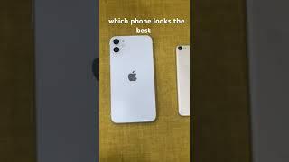 Which iPhone looks the best #iphone #nice #tech