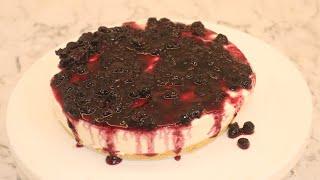 Easy No Bake Blueberry Cheesecake Recipe || Perfect Dessert || Eggless and Without Oven