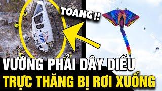 Đang bay thì vướng phải 'DÂY DIỀU', trực thăng chở 5 người bị rơi xuống VÁCH ĐÁ  | Tin Nhanh 3 Phút