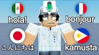 Roblox VOICE CHAT But I SPEAK Different LANGUAGES!