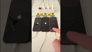 iPhone 11 Pro VS 12 Pro VS 13 Pro Power On Speed Test