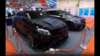 2x Prior Design Mercedes Benz GLE Coupe C292 Tuning show car black and grey walkaround V0090