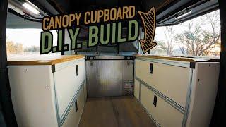 How We Designed & Built the PERFECT Canopy Camper Cupboards