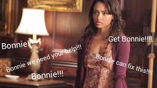 Bonnie Bennett being asked for favours for 10 mins straight#thevampirediaries#theoriginals#bonnie