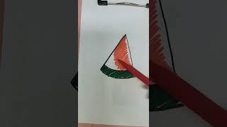 drawing a watermelon | 수박 그리기 | #drawing #drawingideas #easydrawing #쉬운그림