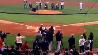 Mike Mullins, Man with Down Syndrome Belts Out National Anthem at Fenway