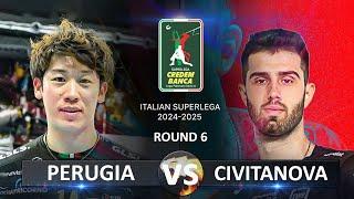 Perugia vs Civitanova | Italian Volleyball SuperLega 2024/2025