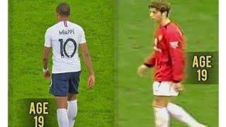 Cristiano Ronaldo is better than mbappe at the age 19 | insane skill and dribbling | Futballnetic |