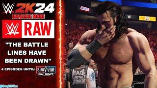 WWE 2K24 Universe Mode: BATTLE LINES DRAWN!