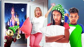 Going To Disney World At 3AM PRANK!