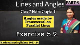 Lines and Angles Class 7 Explanation in Hindi | Part 5 | New Syllabus 2023 CBSE