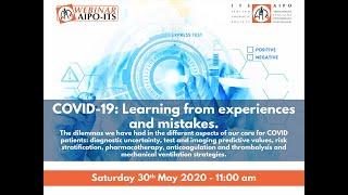 COVID 19  Learning from experiences and mistakes OK