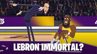 LeBron's Quest for Immortality: The Fountain of Youth
