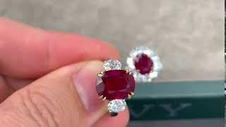 The Absolute Burma Pigeon's Blood Ruby No Heat 5.23 cts