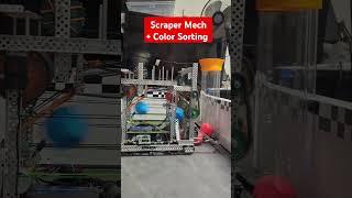 VEX Push Back Emptying Loader & Color Sorting #robotreveal #vex #vexrobotics