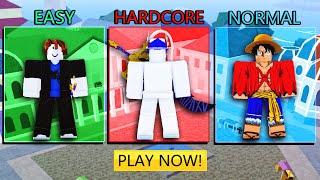 How I Beat Blox Fruits HARDCORE Mode!