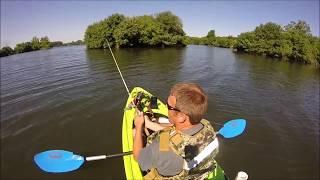 Pelican Trailblazer 100 Kayak Bass fishing