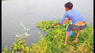 Hook Fishing - Traditional Hook Fishing - MR Fishing Life (Part-10)