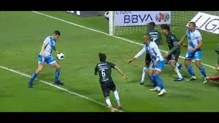 gol de puebla   puebla vs santos 1-0  18/03/2022