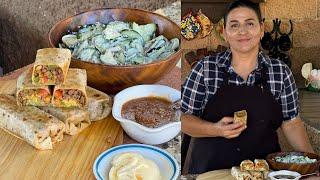 Burros Rellenos a la Plancha - La Herencia de las Viudas