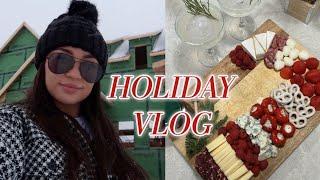 HOLIDAY THINGZ: SNOWGLOBE MARGS + CHARCUTERIE BOARD + HOUSE UPDATE!