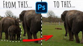  NEW FEATURE in Photoshop: REMOVING OBJECTS just got EASIER!!!