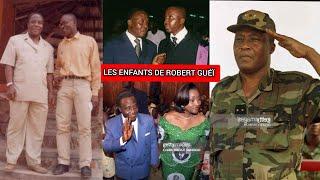 TOUS LES ENFANTS DE ROBERT GUÉÏ, ANCIEN PRÉSIDENT DE LA RÉPUBLIQUE DE CÔTE D'IVOIRE ( MIREILLE,.....