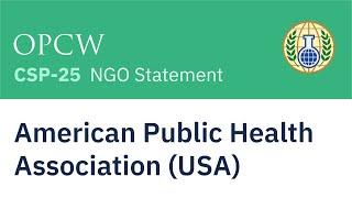 American Public Health Association  - APHA (USA)