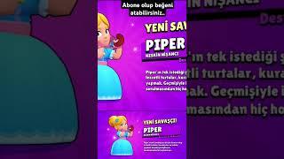 Brawl stars PIPER#brawlstars #brawlstarsgame #brawl #youtubeshorts #youtuber #youtubevideo #youtuber