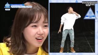 [ENG SUB] Countdown101 Yoonjung's Dance Picks Noh Taehyun cut | PRODUCE101