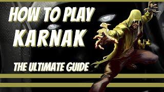 How to Play Karnak | 2021 Buff Guide | Marvel Contest of Champions
