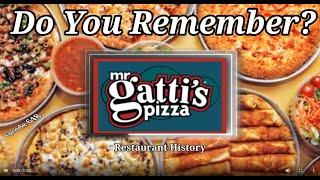 Do You Remember Mr Gatti's Pizza? A Restaurant History