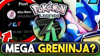 POKEMON NEWS! LEAKER TEASES MEGA GRENINJA FOR LEGENDS Z-A? NEW NINTENDO UPDATES & MORE!