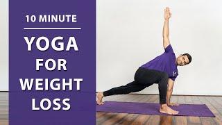 10 Minute Yoga For Weight Loss (Follow Along)  | Yoga With Naveen