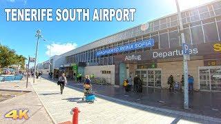 TENERIFE AIRPORT - SOUTH REINA SOFIA  4K