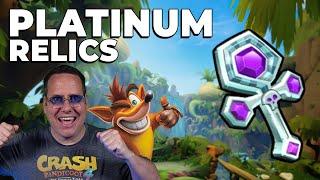 These Crash 4 Platinum Time Trial Relics are INSANE!