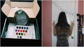 IROIRO COLORS HAIR DYE! Silver! | Aley Rose