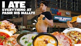 I Ate EVERYTHING at Pasir Ris Mall - INSANE Weight Gain at the End! Over 20,000 calories in 3 hours?