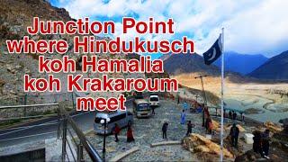 The junction point where Hindukusch koh Hamalia koh e Krakorum meet  Three Mightiest Mountain Ranges