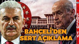 'ART NİYETLİ KEŞMEKEŞ!' Devlet Bahçeli Binali Yıldırım'ın Anayasa Sözlerine Adeta Rest Çekti!