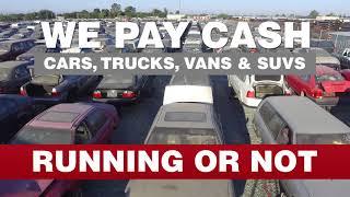 We Pay Cash For Junk Cars at iPull-uPull Auto Parts