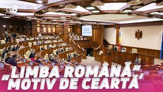 „Limba română”, motiv de ceartă. Igor Grosu: „Sunteți niște cozi de topor!”