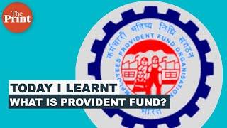 What is Provident Fund?