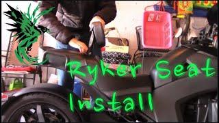 Can Am Ryker Ultimate Seat Install | Ultimate Motorcycle Seat