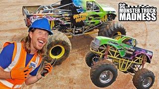 Monster Trucks with Handyman Hal | Real Monster Trucks for kids