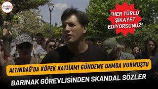 Altındağ’da köpek katliamı gündeme damga vurmuştu: Barınak görevlisinden skandal sözler