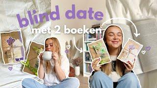 op blind date met twee boeken (een YA en een fantasy lezen) | leesvlog